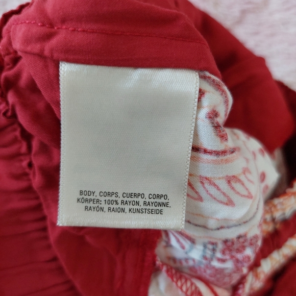 Anthropologie Hei Hei Paisley Print Rory Shorts Size Meduim - Picture 8 of 10